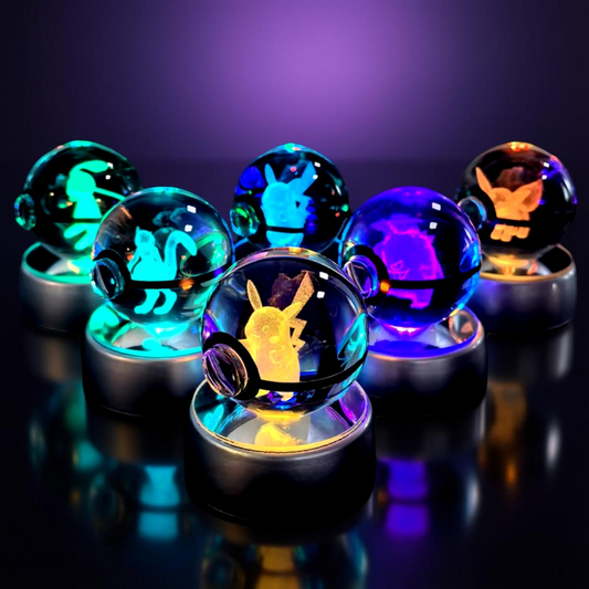Bola PokéNova Cristal 3D